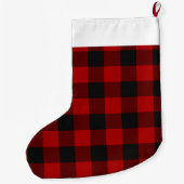 MacGregor | Rob Roy | Buffalo Pset Red Tartan Grote Kerstsok (Achterkant)