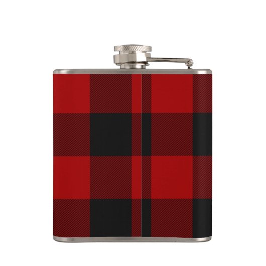MacGregor | Rob Roy | Buffalo Pset Red Tartan Heupfles (Achterkant)