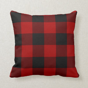 MacGregor Rob Roy Buffalo Pset Red Tartan Kussen