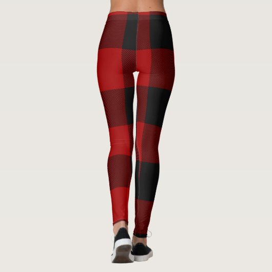 MacGregor | Rob Roy | Buffalo Pset Red Tartan Leggings (Achterkant)