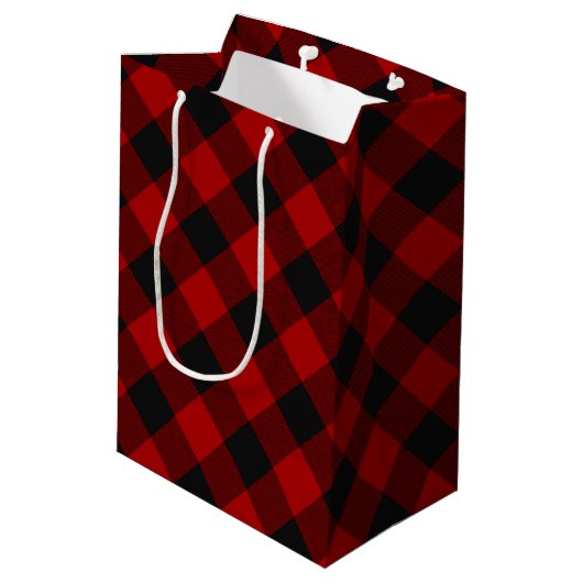 MacGregor | Rob Roy | Buffalo Pset Red Tartan Medium Cadeauzakje (Achterkant Gekanteld)