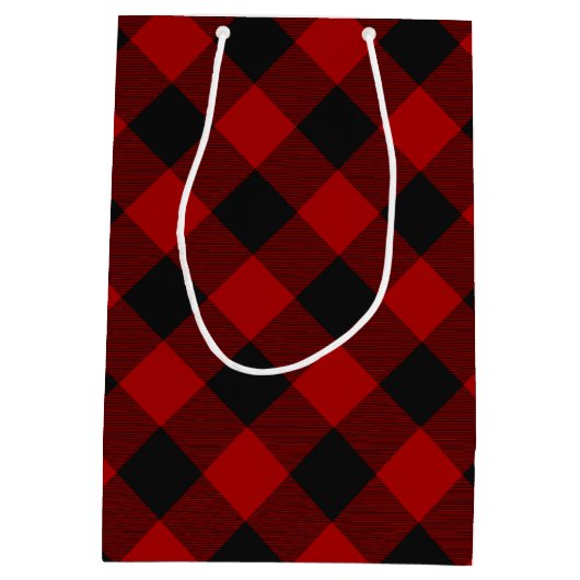 MacGregor | Rob Roy | Buffalo Pset Red Tartan Medium Cadeauzakje (Achterkant)