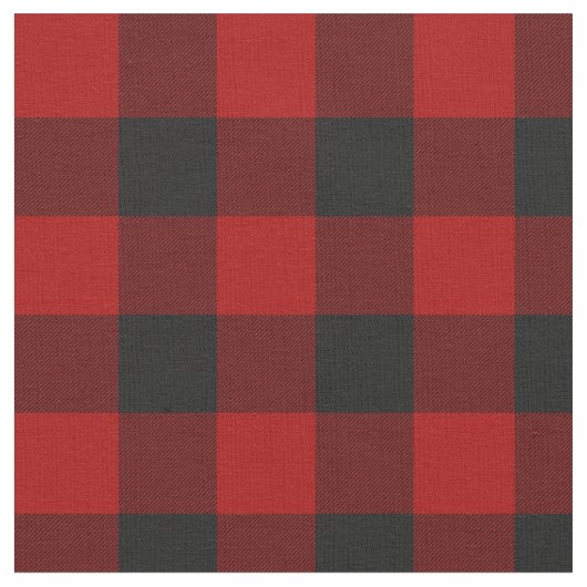 MacGregor | Rob Roy | Buffalo Pset Red Tartan Stof (Close Up)