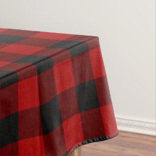 MacGregor Rob Roy Buffalo Pset Red Tartan Tafelkleed