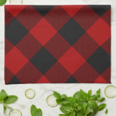 MacGregor | Rob Roy | Buffalo Pset Red Tartan Theedoek (Gevouwen)