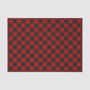 MacGregor Rob Roy Buffalo Pset Red Tartan Tissuepapier