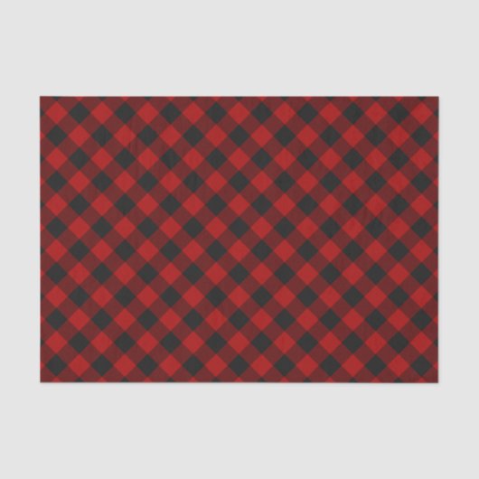 MacGregor | Rob Roy | Buffalo Pset Red Tartan Tissuepapier (Voorkant)