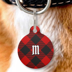 MacGregor Rob Roy Schotse Plaid ID Tag Huisdierpenning