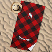 MacGregor Rob Roy Tartan Beach Towel Strandlaken