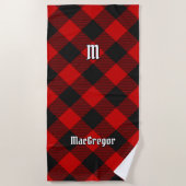 MacGregor Rob Roy Tartan Beach Towel Strandlaken (Voorkant)