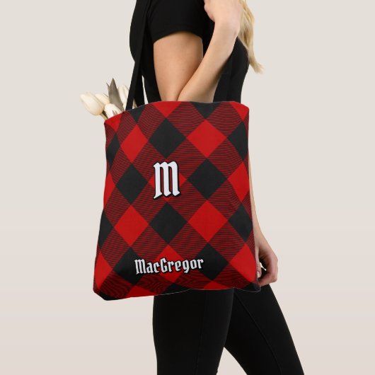 MacGregor Rob Roy Tartan Canvas tas (Dichtbij)