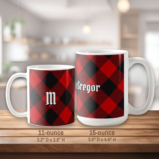 MacGregor Rob Roy Tartan Coffee Mok