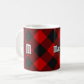 MacGregor Rob Roy Tartan Coffee Mok (Voorkant links)