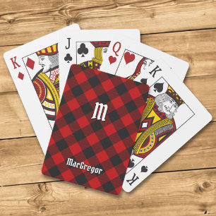 MacGregor Rob Roy Tartan die kaarten speelt