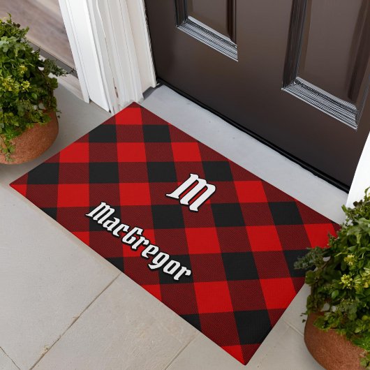 MacGregor Rob Roy Tartan Doormat Deurmat