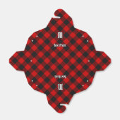 MacGregor Rob Roy Tartan Favor Box Bedankdoosjes (Uitgevouwen)
