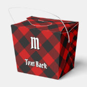 MacGregor Rob Roy Tartan Favor Box Bedankdoosjes (Achterkant)
