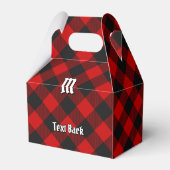 MacGregor Rob Roy Tartan Favor Box Bedankdoosjes (Achterkant)