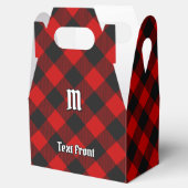 MacGregor Rob Roy Tartan Favor Box Bedankdoosjes (Geopend)