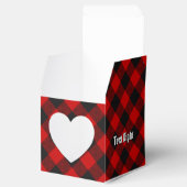MacGregor Rob Roy Tartan Favor Box Bedankdoosjes (Geopend)