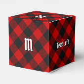 MacGregor Rob Roy Tartan Favor Box Bedankdoosjes (Achterkant)