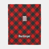 MacGregor Rob Roy Tartan Fleece Blanket (Voorkant)