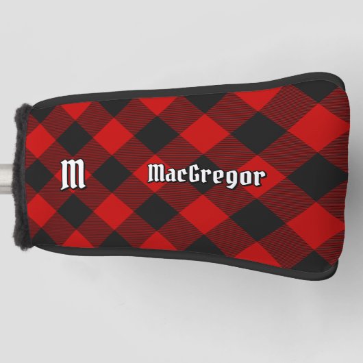 MacGregor Rob Roy Tartan Golf Head Hoesje Golfheadcover (Voorkant)
