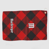 MacGregor Rob Roy Tartan Golf Towel Golfhanddoek (Horizontaal)