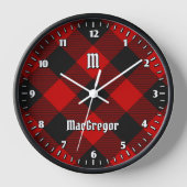 MacGregor Rob Roy Tartan Grote klok (Voorkant)
