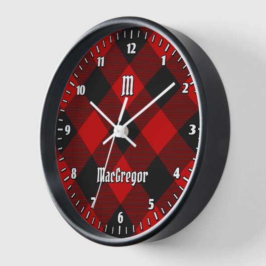MacGregor Rob Roy Tartan Grote klok (Hoek)