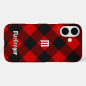 MacGregor Rob Roy Tartan Hoesje-Mate iPhone Case (Achterkant (horizontaal))