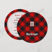 MacGregor Rob Roy Tartan Kaart (Voorkant / Achterkant)