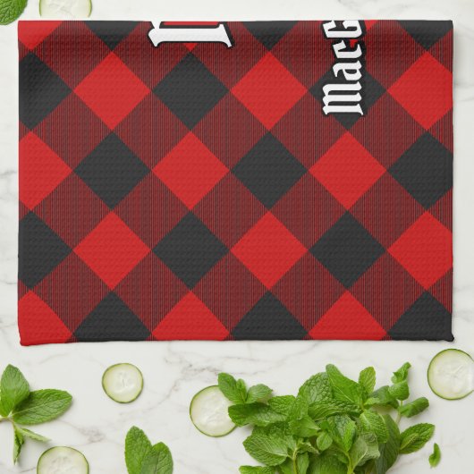 MacGregor Rob Roy Tartan Kitchen Towel Theedoek (Gevouwen)
