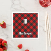MacGregor Rob Roy Tartan Napkins Servet (Insitu)