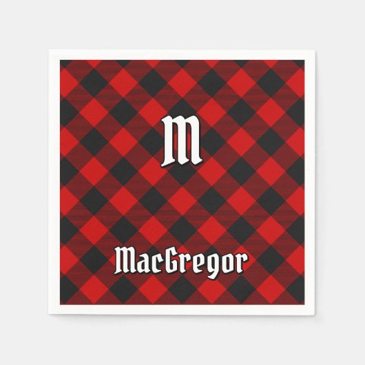 MacGregor Rob Roy Tartan Napkins Servet (Voorkant)
