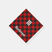 MacGregor Rob Roy Tartan Napkins Servet (Hoek)