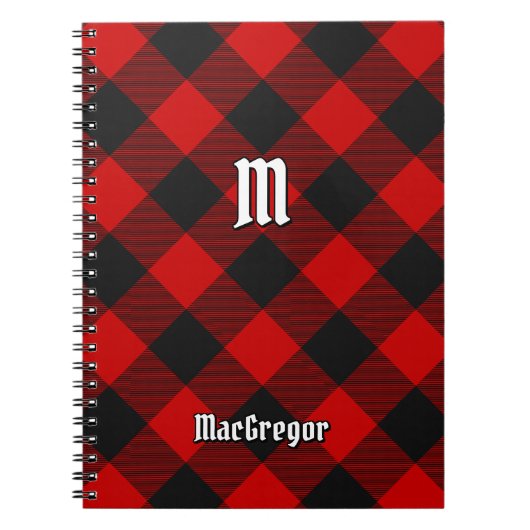 MacGregor Rob Roy Tartan Notitieboek (Voorkant)