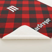 MacGregor Rob Roy Tartan Sherpa Blanket Sherpa Deken (3/4)