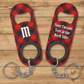MacGregor Rob Roy Tartan Sleutelhanger Bottle Open Mini Flessenopener