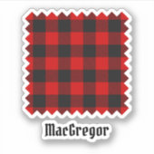 MacGregor Rob Roy Tartan Sticker (Voorkant)
