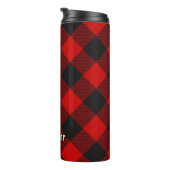 MacGregor Rob Roy Tartan Thermal Tumbler Thermosbeker (Geroteerd rechts)