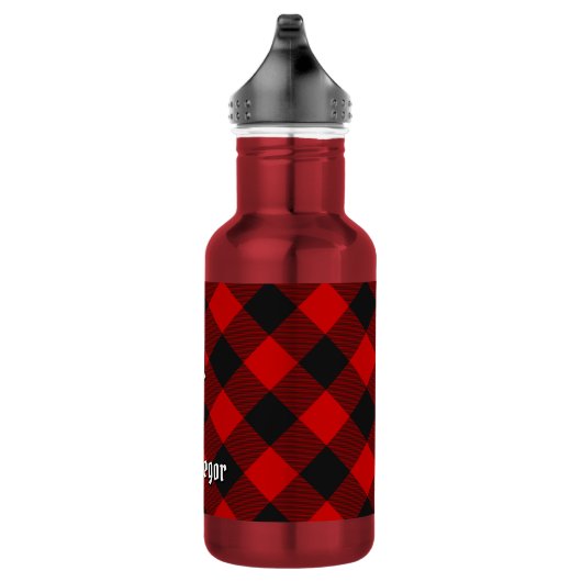MacGregor Rob Roy Tartan Waterfles (Rechts)
