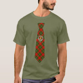 MacGregor Schotse Badge Tartan Das T-shirt (Voorkant)