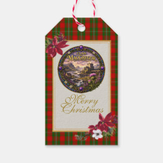 MacGregor Schotse Clan Tartan  Cadeaulabel