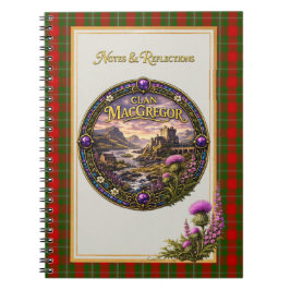 MacGregor Schotse Clan Tartan Notitieboek