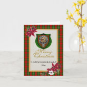 MacGregor Schotse Clan Tartan & Wapen Kaart (Gele Bloem)