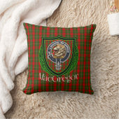 MacGregor Scottish Clan Tartan & Crest Kussen (Deken)