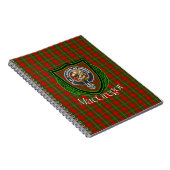 MacGregor Scottish Clan Tartan & Crest Notitieboek (Rechterzijde)