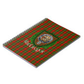 MacGregor Scottish Clan Tartan & Crest Notitieboek (Linkerzijde)