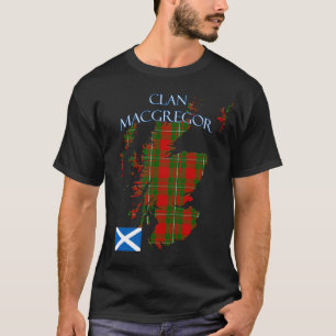 MacGregor Scottish Clan Tartan Schotland T-shirt
